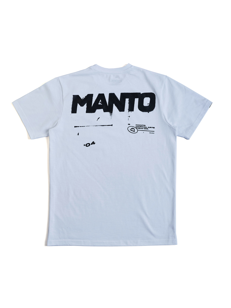 MANTO template t-shirt-white